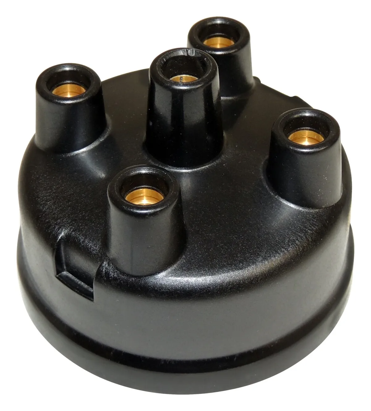 Distributor Cap; Plastic; Copper; Black; For Models w/ Crown PN[923068 OR 923068E] Distributors; product image