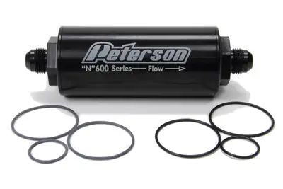 Peterson Fluid Fuel Filter -8AN 45 Mic.