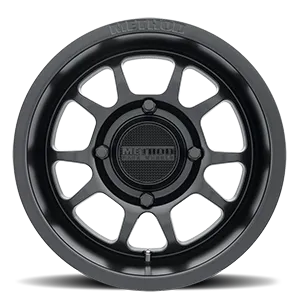 Aluminum Wheels 14x7 MR409 Bead Grip UTV Bolt Pattern 4 On 156 Offset 38 Lip Size 1.3 Matte Black MB Method product image