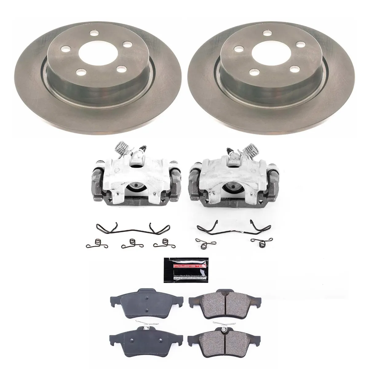 Z17 Direct Replacement Kit: Rotors; Ceramic Pads; Calipers product image