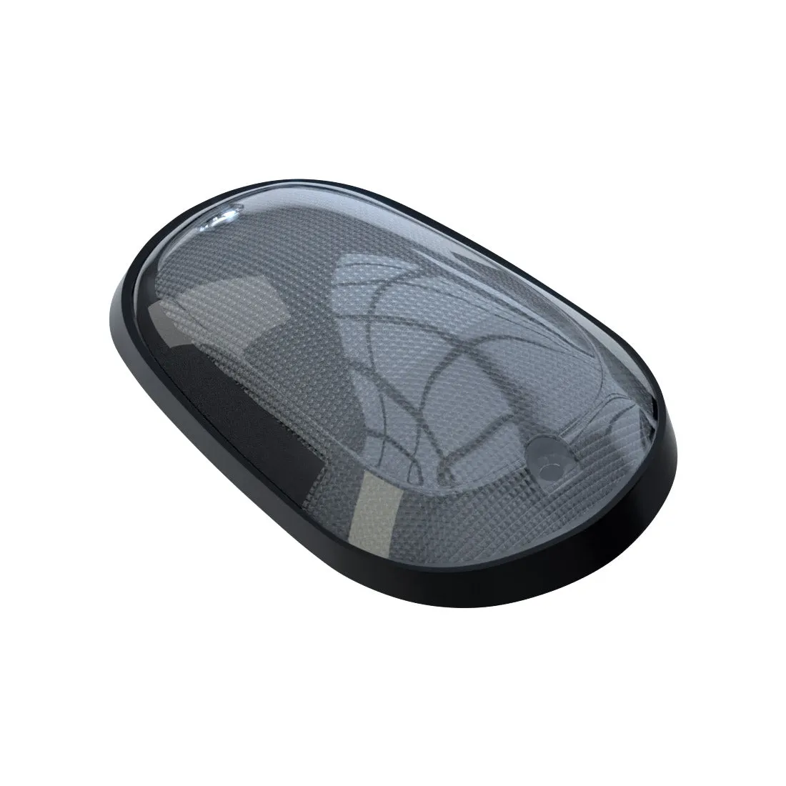 Dodge 03-18 RAM Heavy-Duty 2500 3500 1-Piece Single Cab Light Smoked Cab Roof Light Lens With 2-Way Forward Rear Facing Amber Ultra High-Power Leds - 1-Piece Single Cab Light Only product image