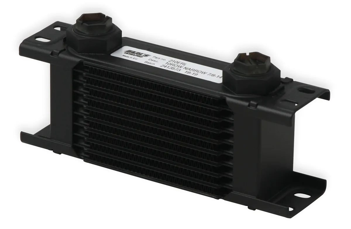 Earl's Performance 10 Row Ultrapro Cooler Narrow Black