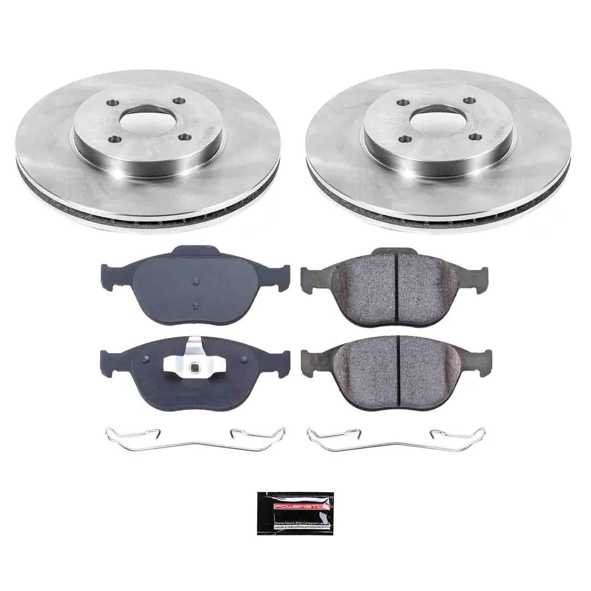 Z17 Direct Replacement Kit: Rotors; Ceramic Pads W/Hardware product image