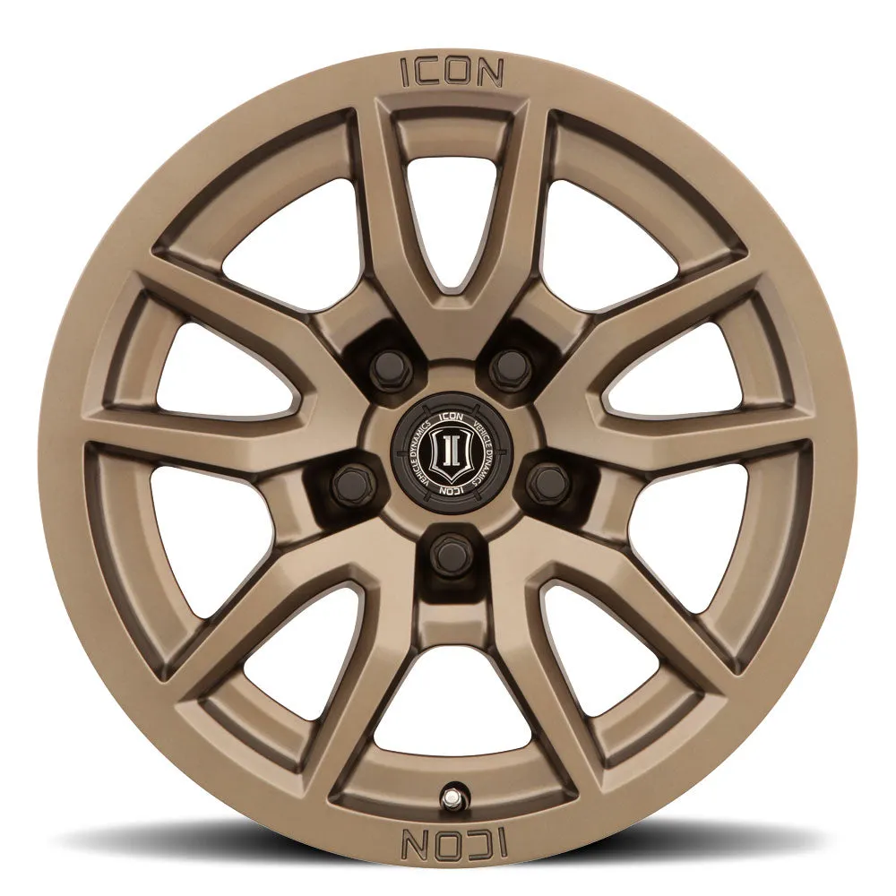 Icon Vehicle Dynamics Vector 5 Matte Bronze Wheel 17x8.5 5x5 - JT/JL/JK product image
