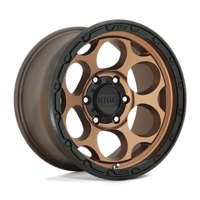 KMC Wheels Dirty Harry 17x8.5 6x139.70 Textured Black (0 Mm)
