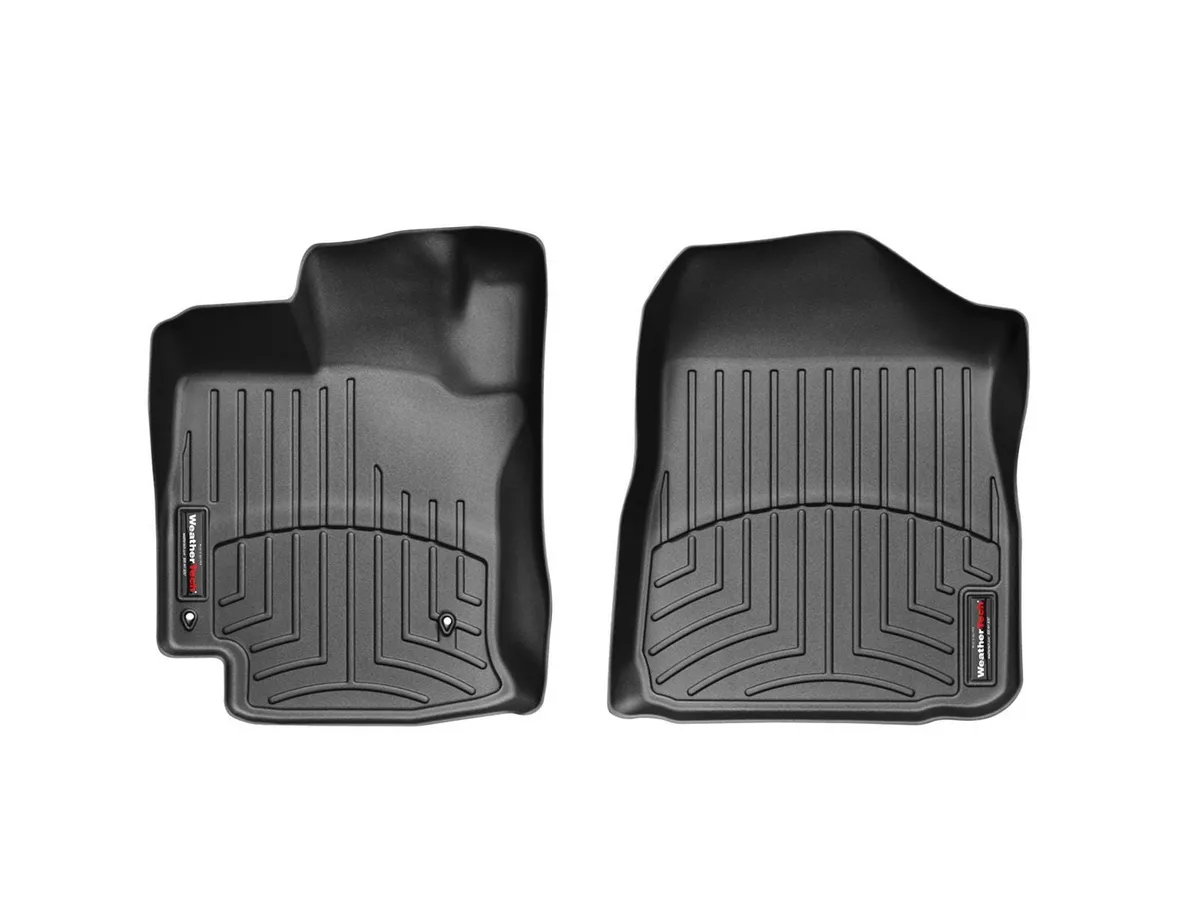 Weathertech 2009 + Toyota Venza Black Front FloorLiner