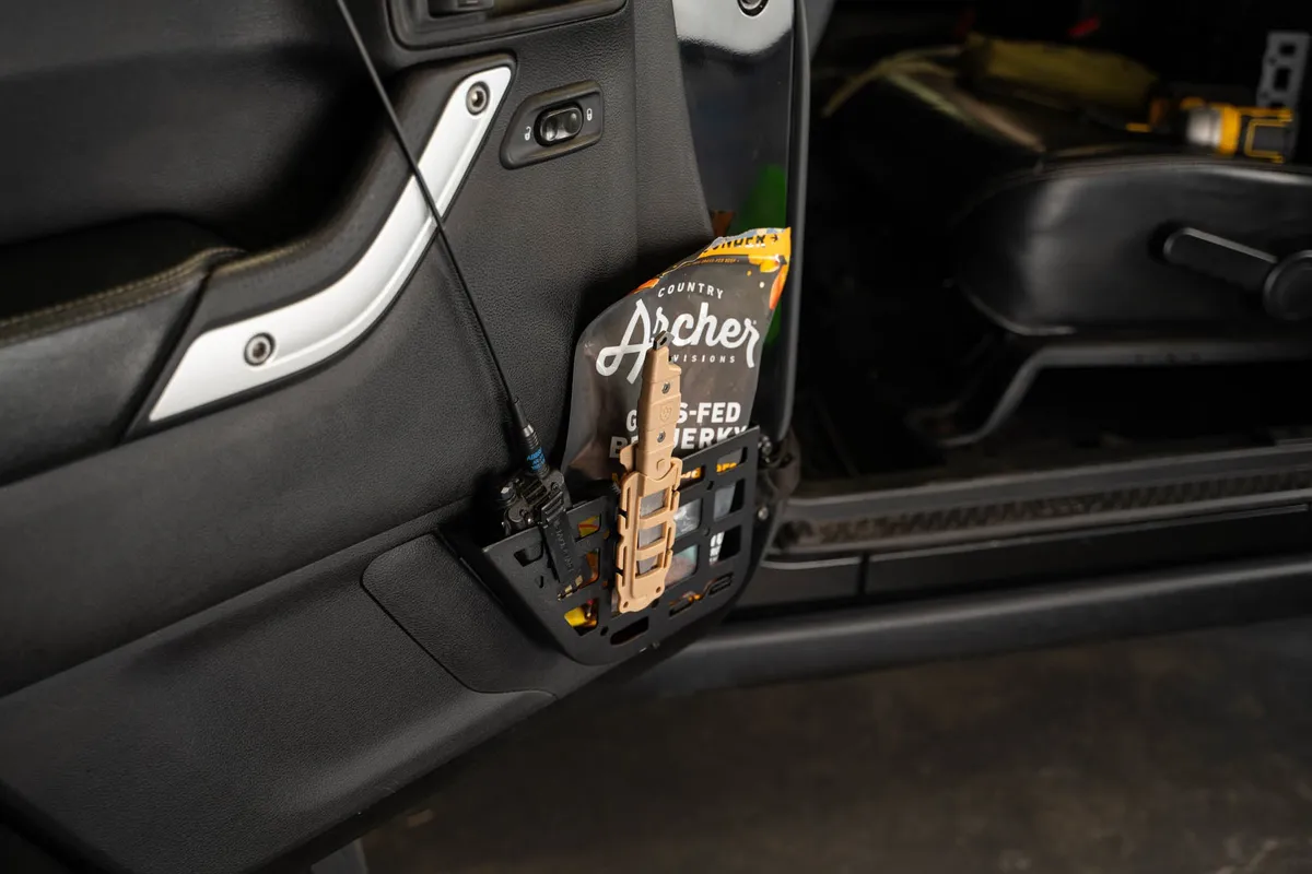 2011-2018 Jeep Wrangler JK | Slim Front Door Molle Pockets product image