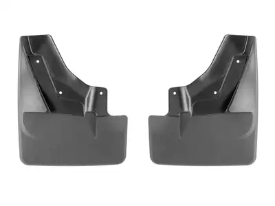 Weathertech 2021 - 2024 Black No Drill MudFlaps Cadillac Escalade ESV