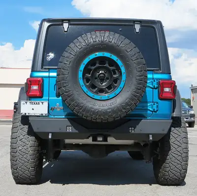 Steelcraft Automotive Steelcraft - Mid-Width Rear Bumper - Fine Textured Black - 65-92530
