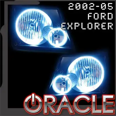 Oracle Lighting ORACLE Lighting 2002-2005 Ford Explorer LED Headlight Halo Kit