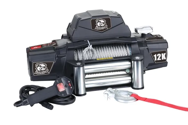12k Standard Series Winch With Synthetic Rope Bulldog Winch product image