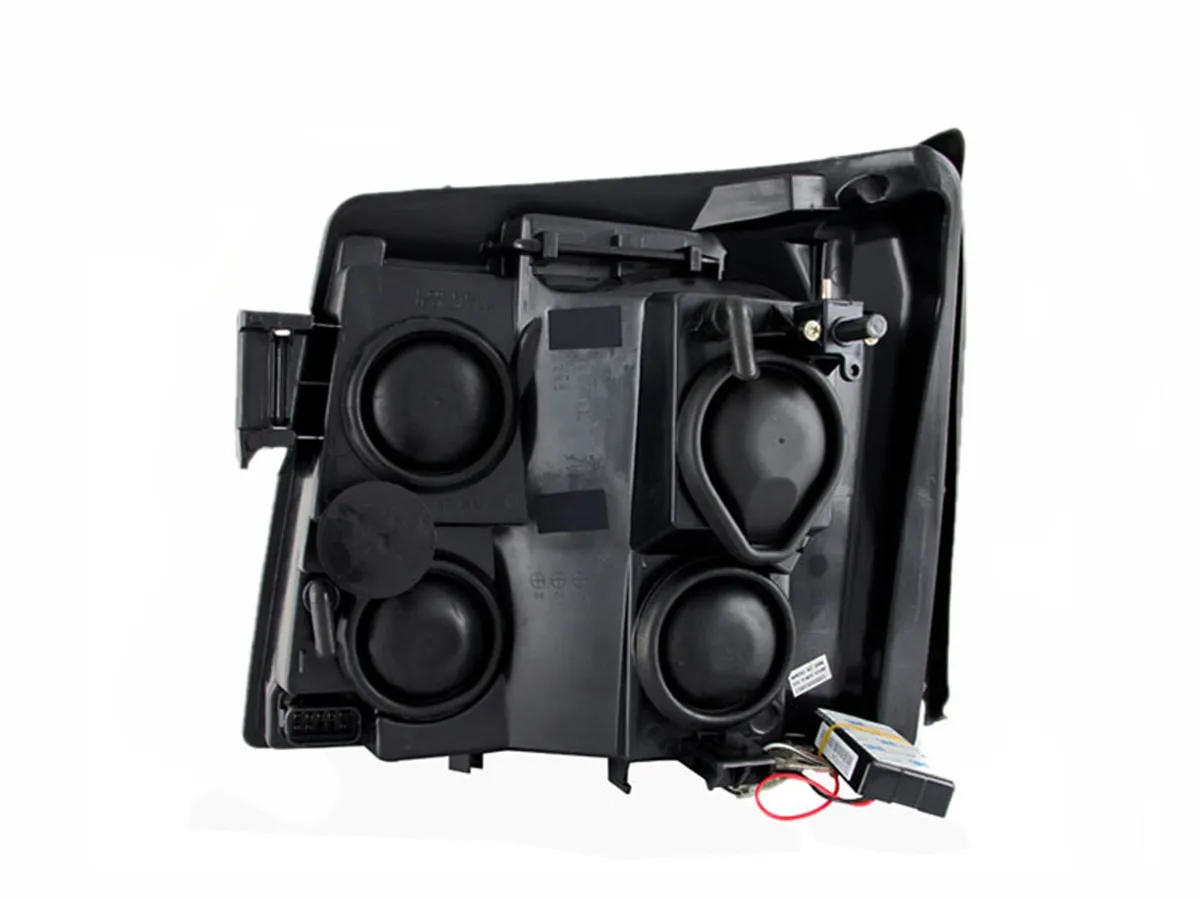 2003-2006 Cadillac Escalade/Escalade Esv Projector Halo Chrome Clear Amber(Hid Compatible And Ccfl) Lighting Set product image