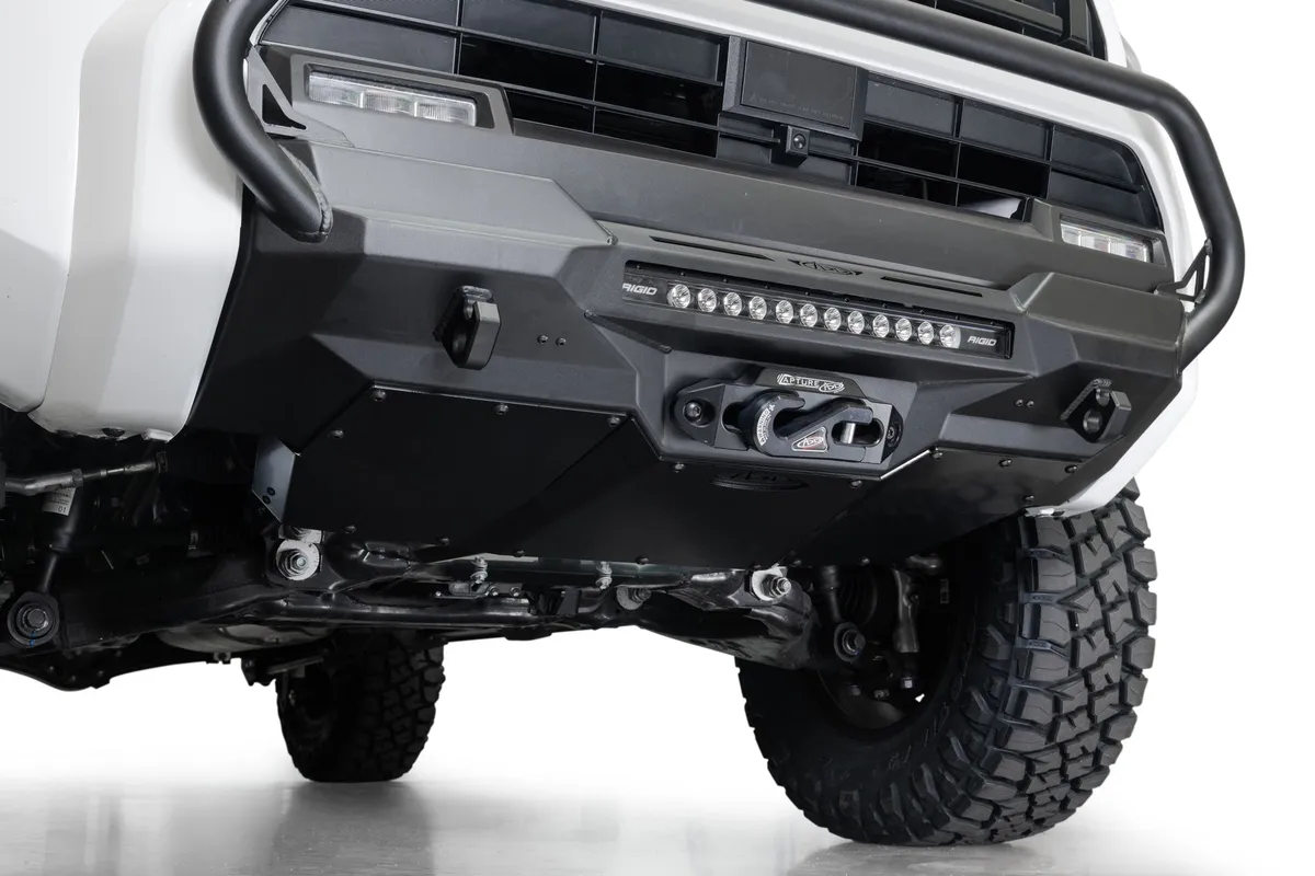 Addictive Desert Designs 2025 Toyota 4Runner Stealth Center Mount Front Bumper with Top Hoop F710353070103 product image