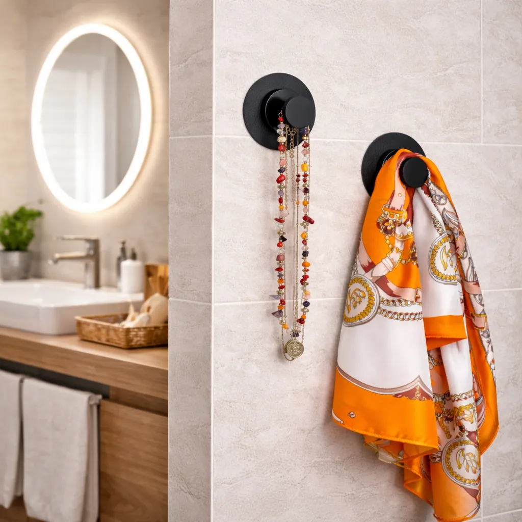 Magnetic hook SPOT incl. 3M pad BLACK product image