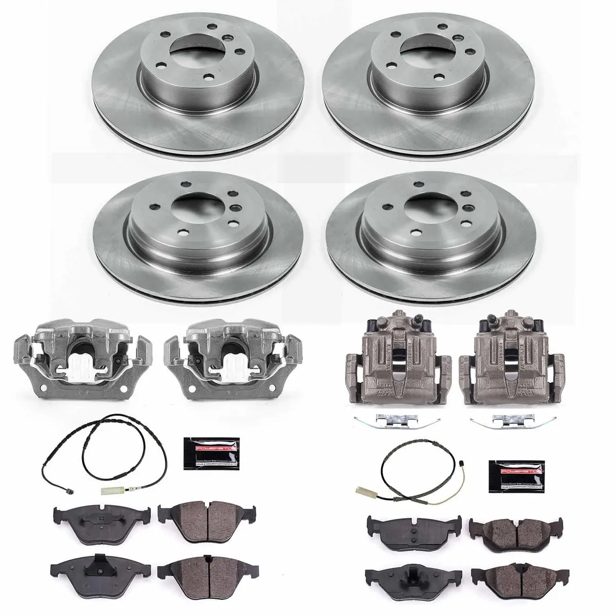 Z17 Direct Replacement Kit: Rotors; Ceramic Pads; Pad Sensors; Calipers product image