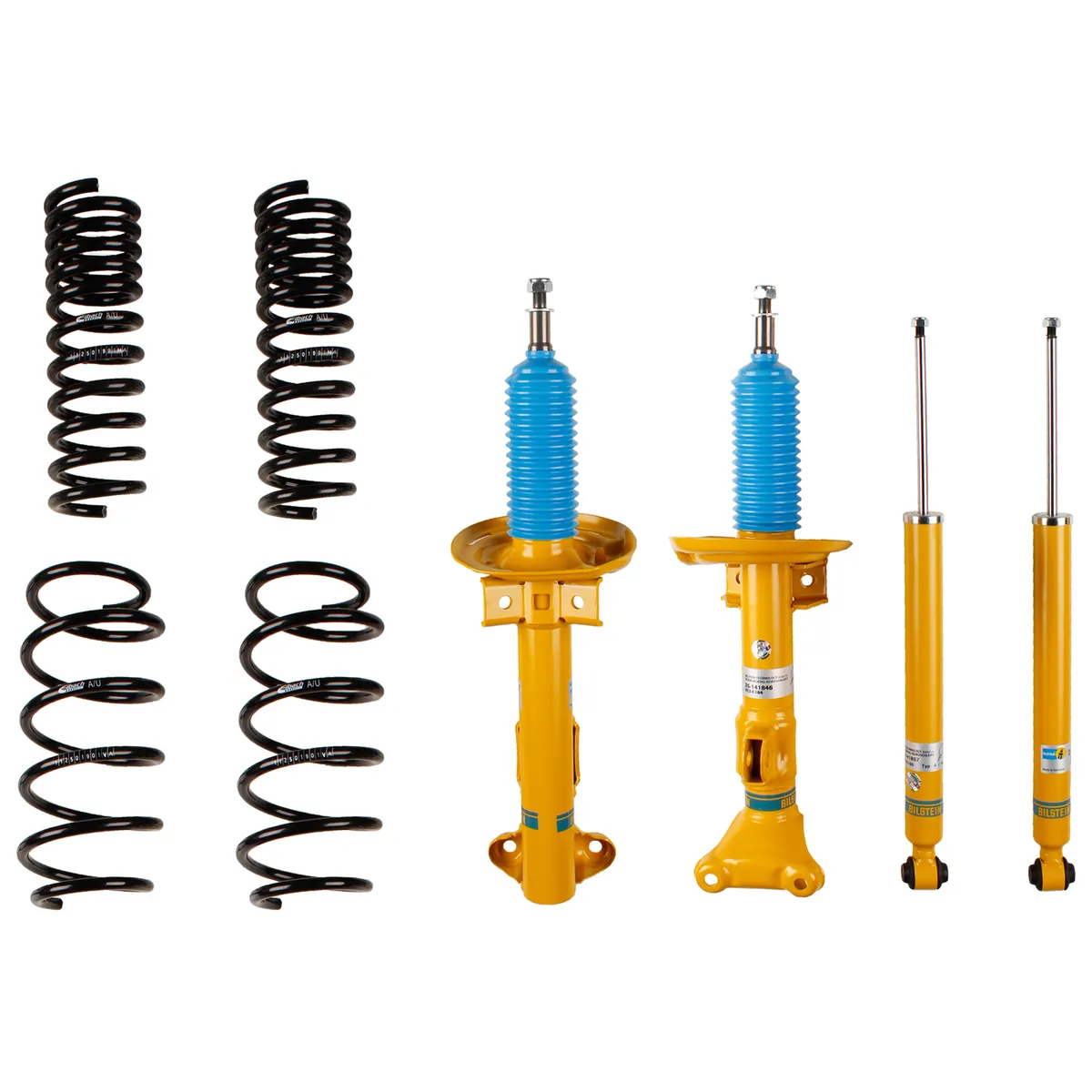 Bilstein Front and Rear Mercedes-Benz C250 2014-2010, C300 2011-2008, C350 2014-2008, E350 2014-2010, E550 2014-2010 B12 (Pro-Kit) Suspension Kit