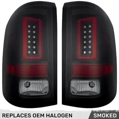 Recon Accessories Gmc Sierra 2500/3500 14-19 (Only Fits 3rd Gen Single Wheel w/ Factory OEM Halogen Style) Tail Lights Oled in Multiple Lens