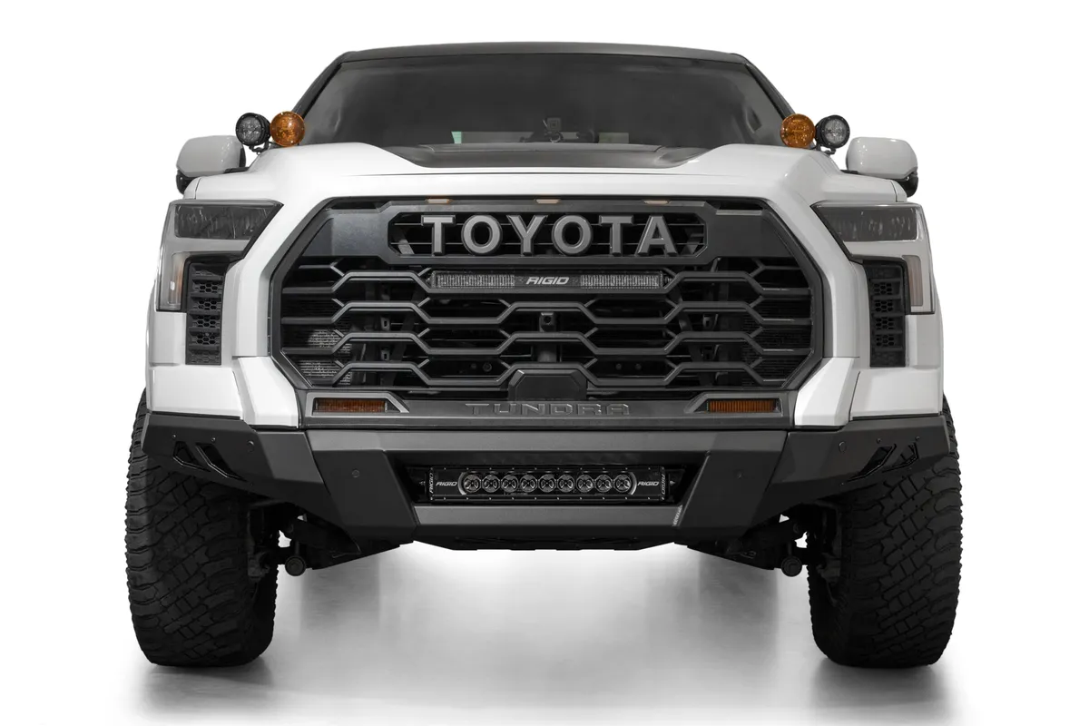 Addictive Desert Designs Black Label Front Bumper Fits 2022-2025 Toyota Tundra product image