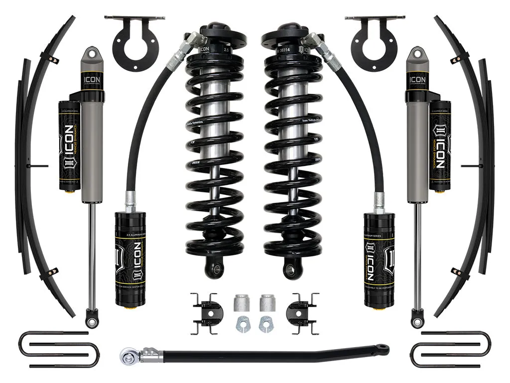 ICON 11-16 Ford F250/F350, 2.5-3" Lift, Stage 3 Coilover System w/ Leaf Springs product image