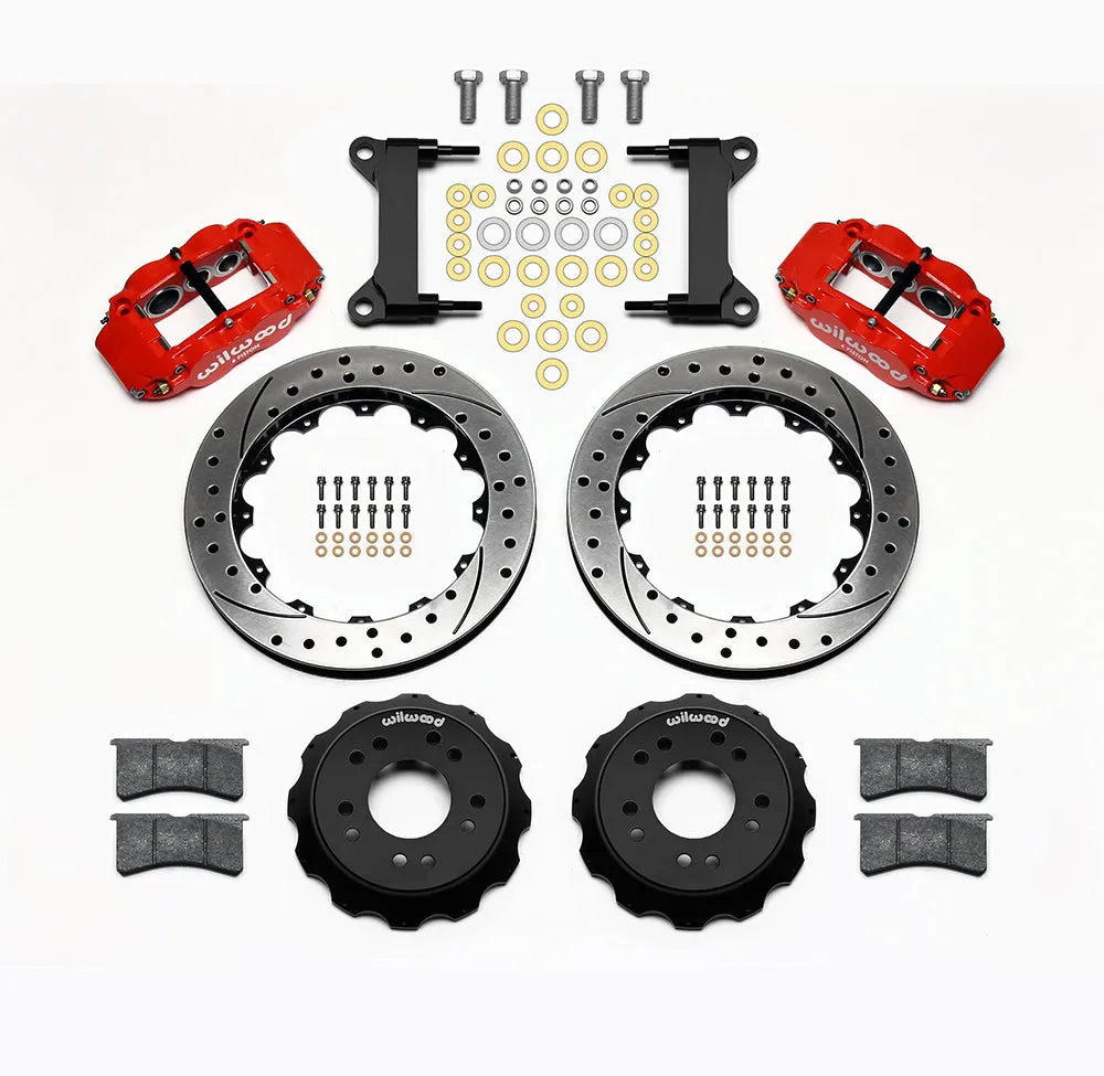1963 - 1987 Chevrolet, GMC Forged Narrow Superlite 6R Big Brake Front Brake Kit (Hat) - 140-15303 product image