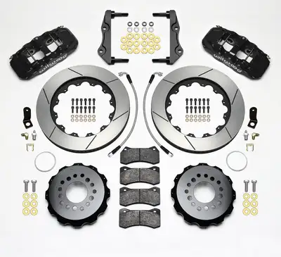 Wilwood Brakes 2012 - 2023 Chrysler, Dodge AERO4 Big Brake Rear Brake Kit For OE Parking Brake - 140-14068