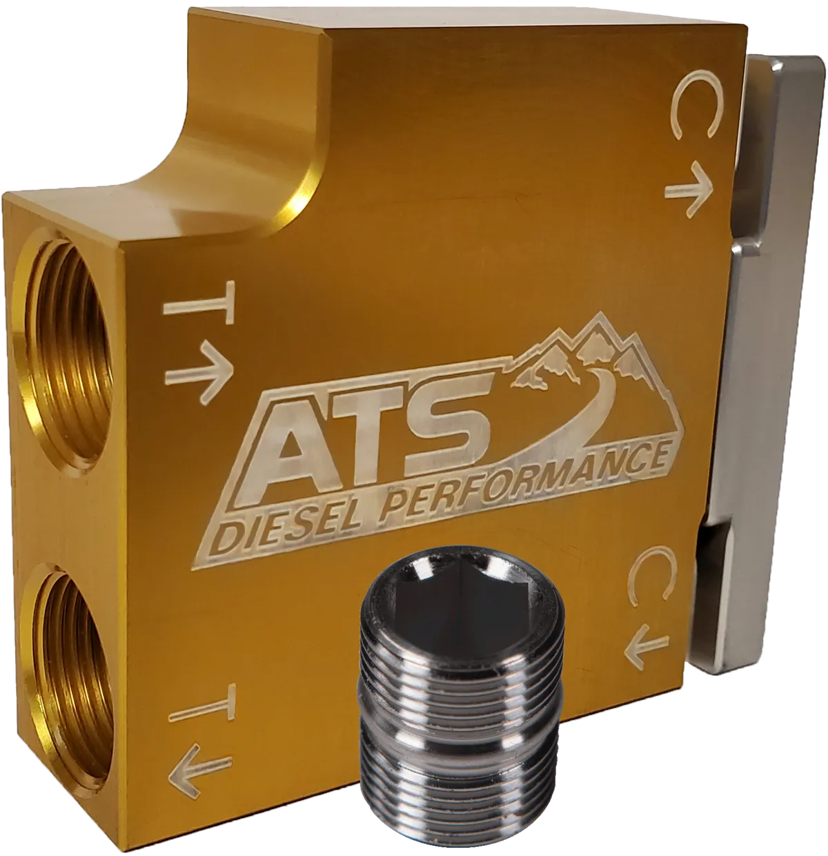 ATS Thermal Bypass Valve Up-Grade Fits 2019+ 6.7L Cummins W/ Billet Filter Coupler product image