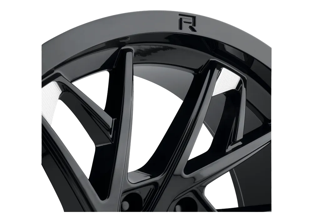 MR801 20x9 12mm Offset 6x5.5 106.25mm Centerbore Gloss Black Milled product image