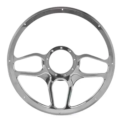 Billet Specialties Steering Wheel 1/2 Wrap 15.5in Win Lite Black