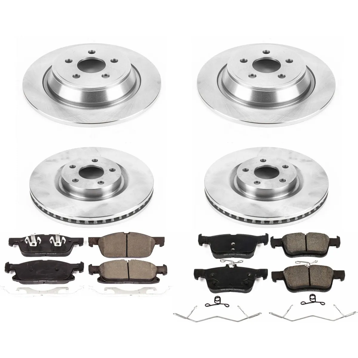 Z17 Direct Replacement Kit: Rotors; Ceramic Pads W/Hardware product image