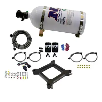 Nitrous Express Nitrous Express - 4150 Assassin Plate, Stage 6 (50-300HP) 10LB Bottle - 67040-10