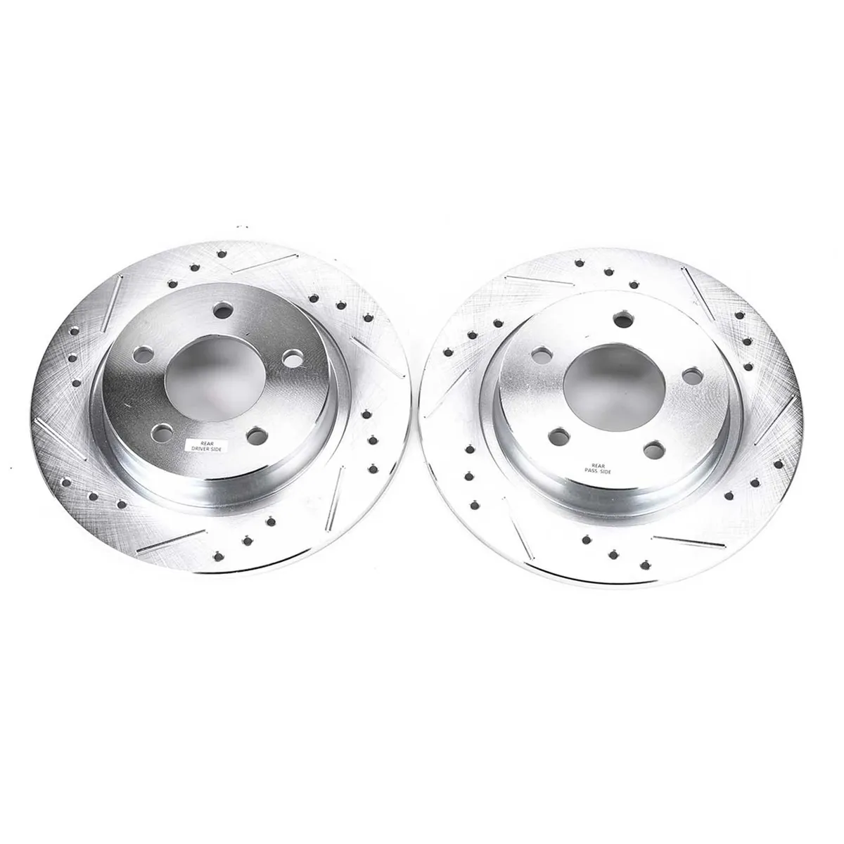 Drilledslotted Rotor Pair Rear 2006-04 Mazda 3 2013-07 Mazda 3 product image