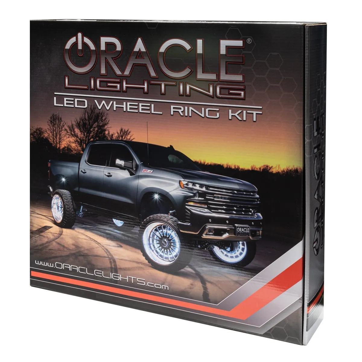 Oracle Lighting LED Illuminated Wheel Rings - Single / Double Row LED product image