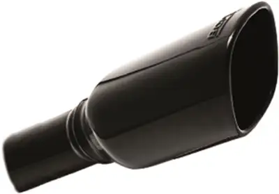 Borla Tip Kit: 3.50 x 3.28 x 10.50in lg x 2.28 I.d.sq rl AC Blk Chrome