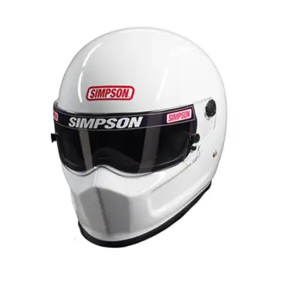 Simpson Safety Helmet Super Bandit Large White SA2020