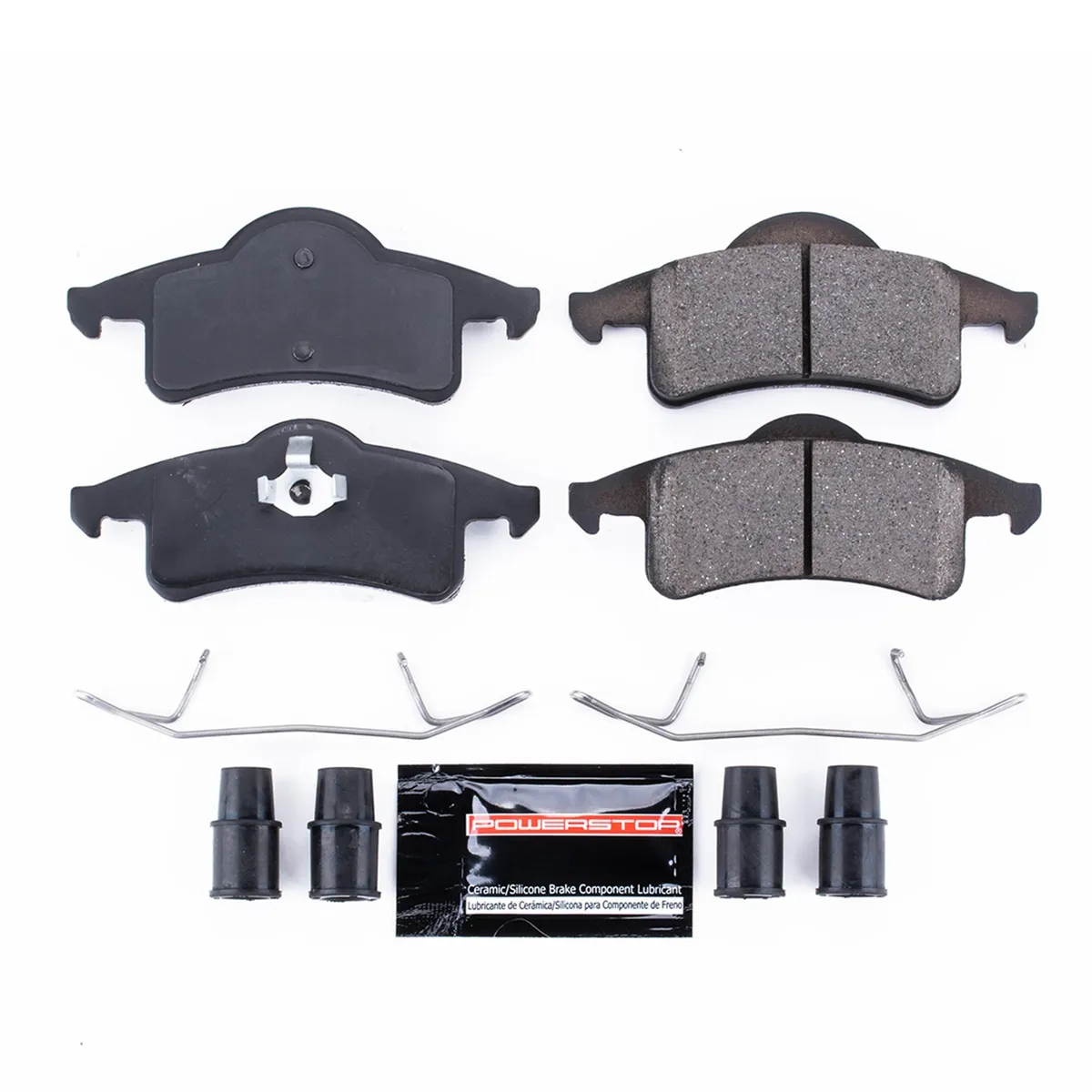 Rear Z23 Evolution Sport Carbon Fiber Infused Ceramic Brake Pads product image