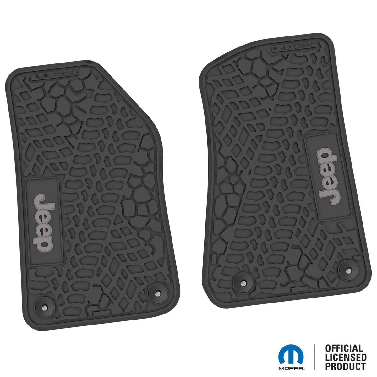 18-24 Jeep JL 2 Dr/Gladiator Front -Tire Tread/Scorched Earth Scene w/ JEEP Insert - Black product image