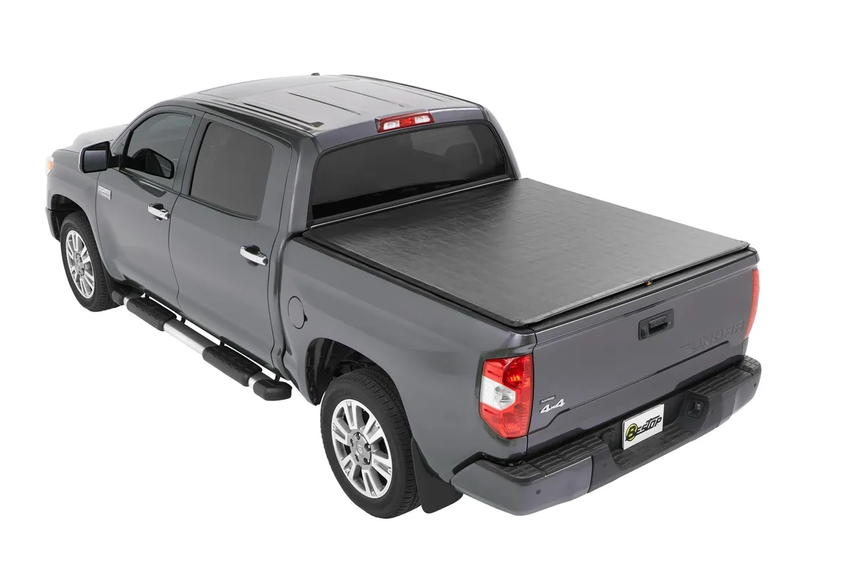 Supertop For Truck 2 Tonneau Covers For Toyota 2016-2023 Tacoma 6.0 Foot Black Diamond Bestop product image