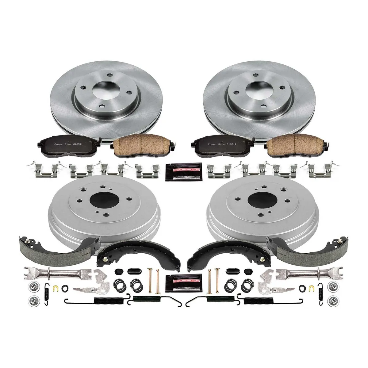 Autospecialty Brake Kit fr 2010-2014 Nissan Cube 2007-2008 Nissan Versa product image
