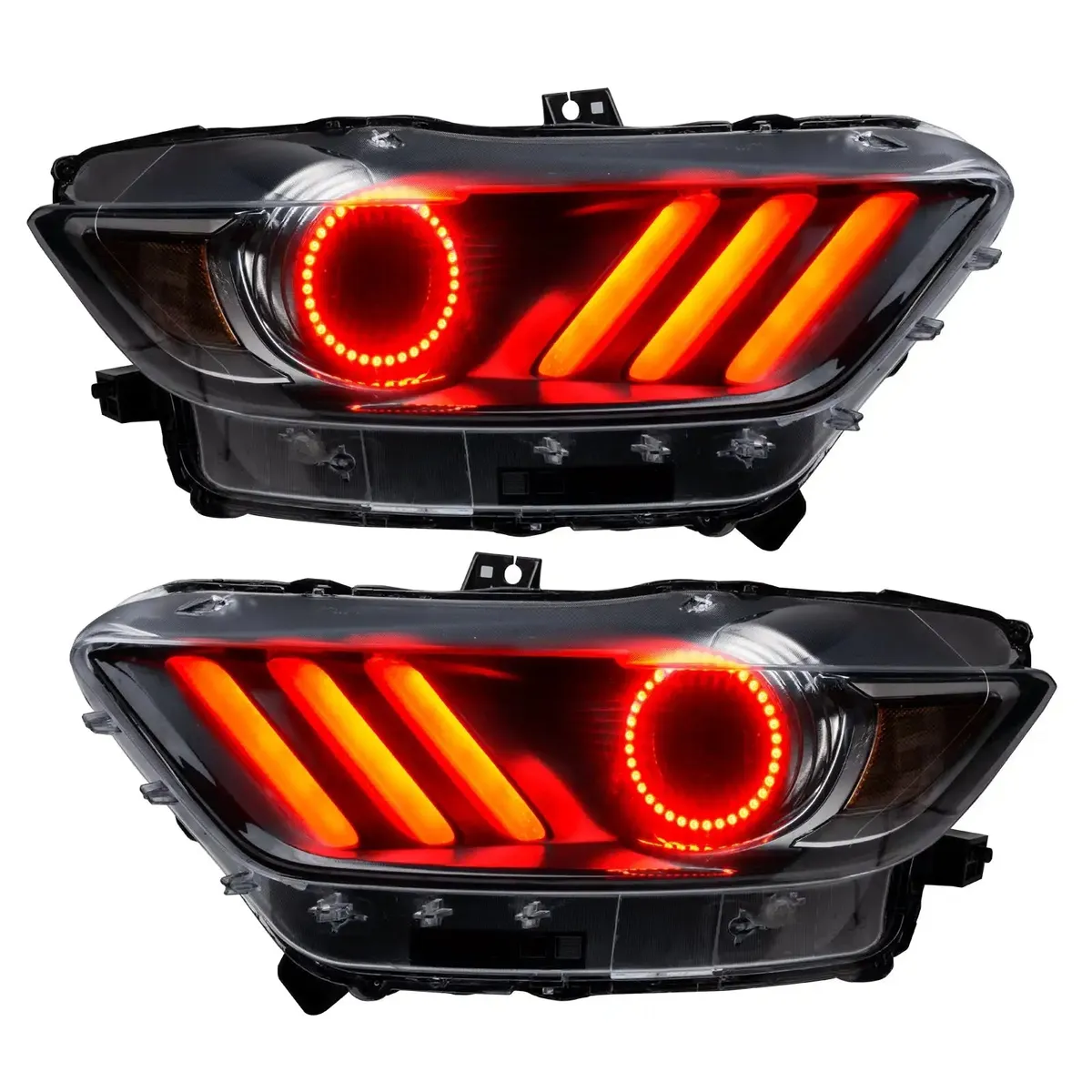 ORACLE Lighting 2015-2017 Ford Mustang V6/GT/Shelby ColorSHIFT DRL Upgrade w/Halo Kit product image
