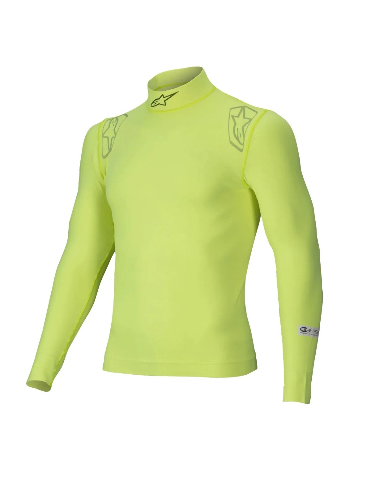 alpine star Underwear Top ZX EVO V3 Flu Ylw Med/Lrg Long Slv