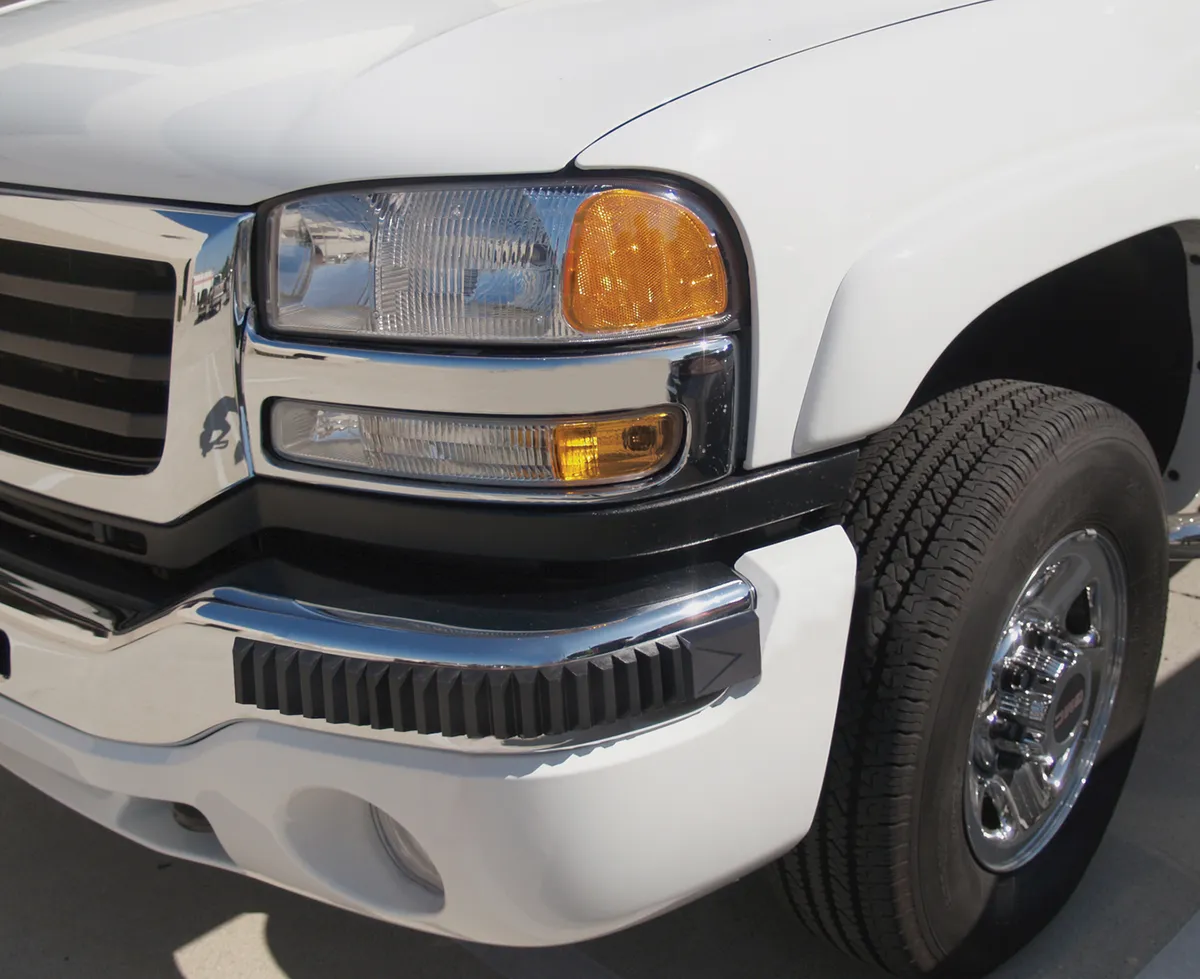 Heavy Duty Bumper Guards 28-1/2in Long Black Pair product image