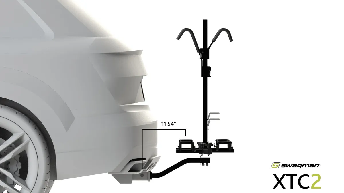 Bike Rack Hitchmount 11/4in 2in Xtc 2 2 Bike Folding Arm product image