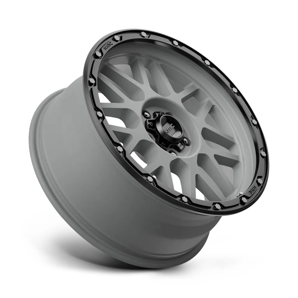 Kmc Km535 Grenade Off-Road 20x9 18 5x5.0 Matte Gray Matte Black Lip product image