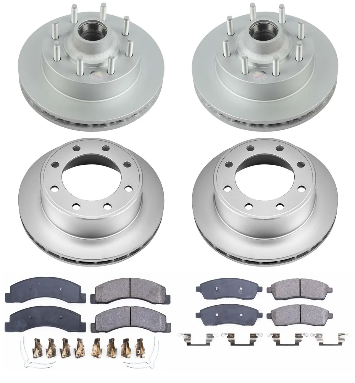 Front Ford Crown Victoria 2011-2003 Lincoln Town Car 2011-2003 Mercury Grand Marquis 2011-2003 Marauder 2004-2003 Evolution Coated Rotor product image
