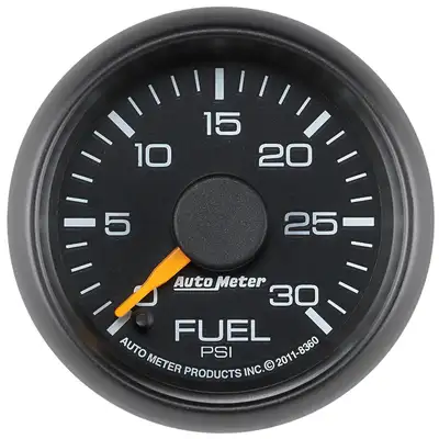 AutoMeter Gauge, Fuel Pressure, 2 1/16", 30psi, Digital Stepper Motor, GM Factory Match