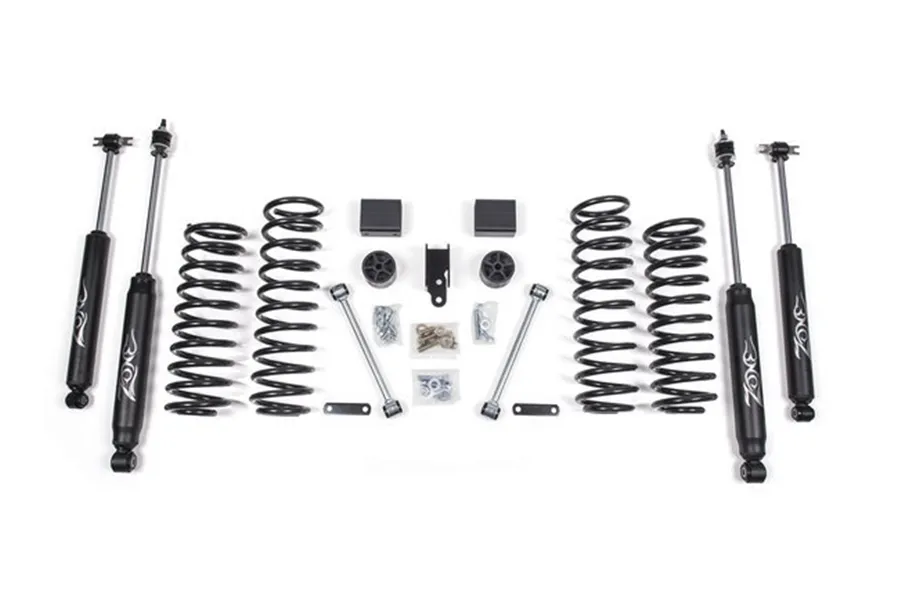 07-11 Jeep Wrangler JK 2WD 3 Inch Lift Kit With Nitro Shocks Zone Offroad product image
