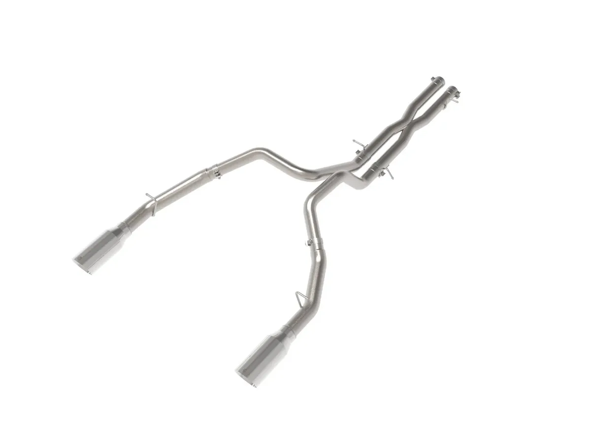 Advanced Flow Engineering Vulcan Series 3 IN to 3-1/2 IN Stainless Steel Cat-Back Exhaust System Black RAM 1500 RHO 2025 L6-3.0L (tt)-49-32087-B product image