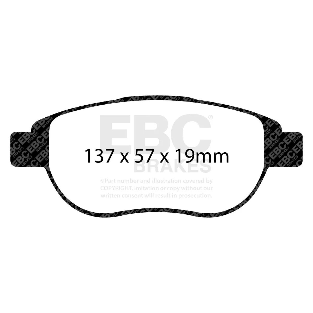Redstuff Brake Pad 3000 Series Sport Set; product image