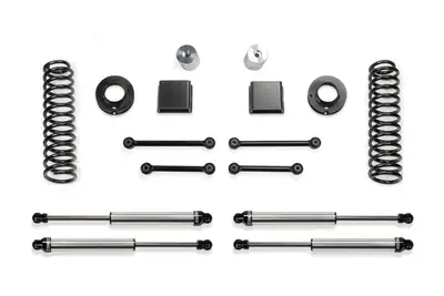 Fabtech 20c Jeep JT 4WD Diesel 3in Sport Lift Kit W/Dirt Logic 2.25 Shocks