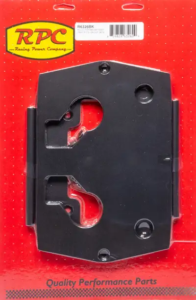 Racing Power Company Optima Aluminum Smooth Battery Tray Black